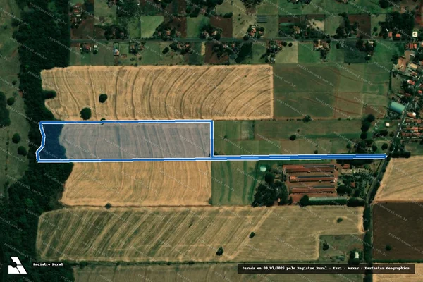 Imagem de satélite de FAZENDA TURCHETO SEGUNDO - FAZENDA TURCHETTO SEGUNDO em Lupionópolis - PR