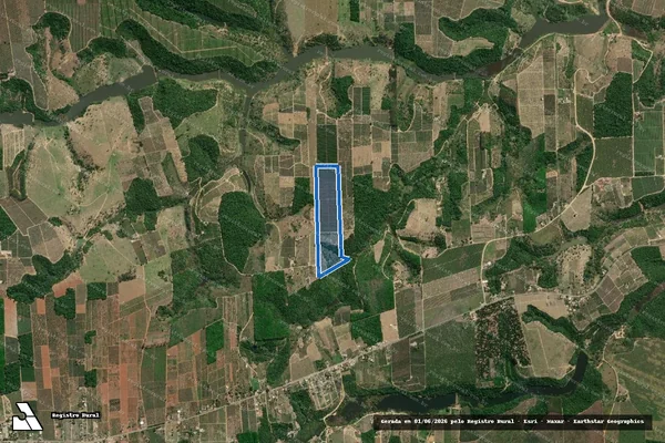 Imagem de satélite de Sítio Lagoa Azul - PARCELA 02 em São Mateus - ES