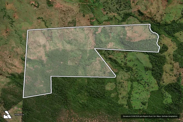 Imagem de satélite de FAZENDA PÉ DA SERRA - Parcela 1 em Formosa da Serra Negra - MA