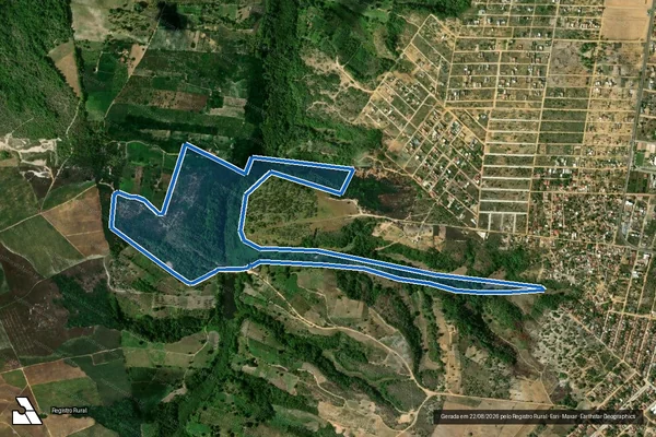 Imagem de satélite de RESERVA LEGAL 04 P.A DONA ANTÔNIA - Parte 1 em Conde - PB