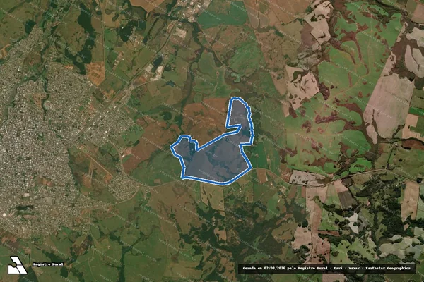 Imagem de satélite de Fazenda Morro Agudo - Parte 1 em Vacaria - RS