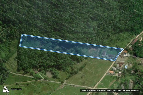 Imagem de satélite de SITIO - MARCELO PEDRO DOS SANTOS - Única em Santo Amaro da Imperatriz - SC