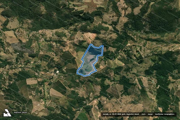 Imagem de satélite de SÍTIO BELA VISTA - SÍTIO BELA VISTA em Espírito Santo do Pinhal - SP