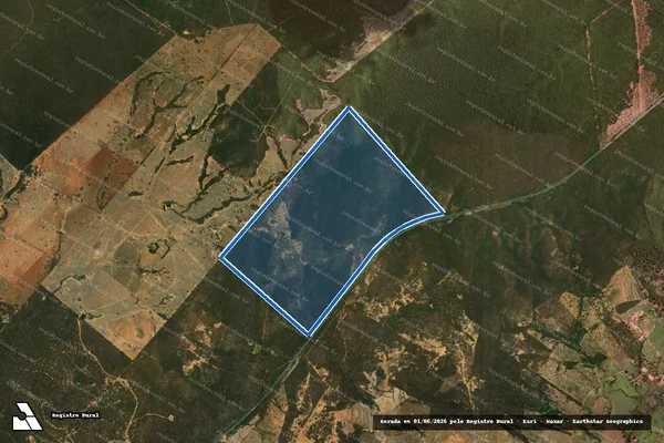 Imagem de satélite de Fazenda Caititu - Fazenda Caititu em Francisco Sá - MG