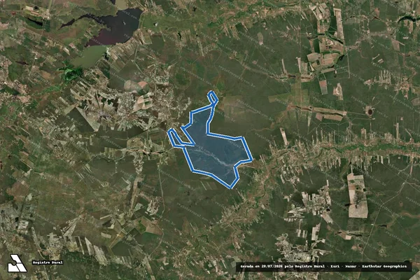 Imagem de satélite de TB CELIBA - Parte 1 em Cascavel - CE