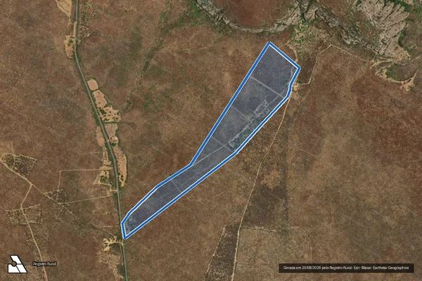 Imagem de satélite de SERRA DA PERDIDA ? FAZENDA LAGOA - Parte 1 em São Raimundo Nonato - PI