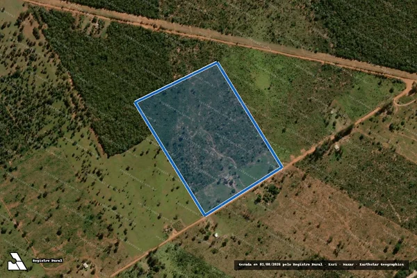 Imagem de satélite de Projeto de Assentamento Avaré - Lote 389 em Santa Rita do Pardo - MS