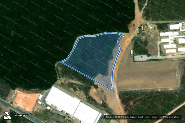 Imagem de satélite de G A-S J/ARAR CIMA GL01-06-07-09 - GLEBA 06-REMANESCENTE em Igarassu - PE