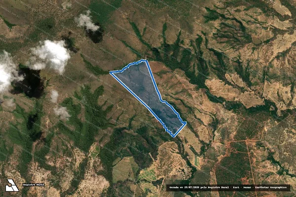 Imagem de satélite de FAZENDA MATER DEI - FAZENDA MATER DEI em Buritis - MG