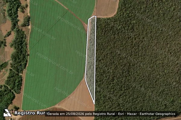 Imagem de satélite de Fazenda Santa Terezinha - Fazenda Santa Terezinha ? Gleba B em Itobi - SP