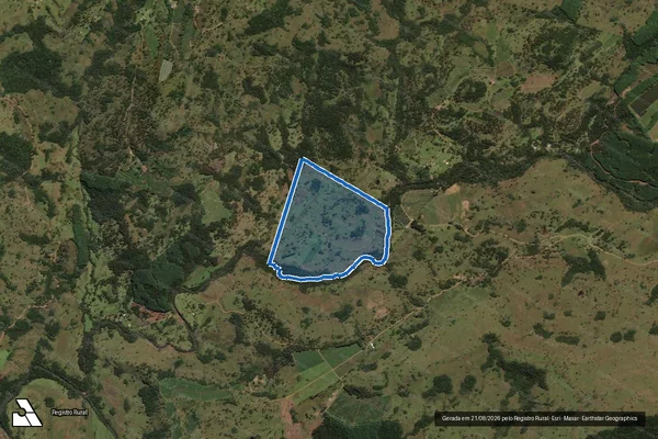 Imagem de satélite de FAZENDA ALECRIM - Gleba 01 em São Joaquim - SC