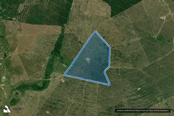 Imagem de satélite de Fazenda São José I - Parte 1 em Marabá - PA