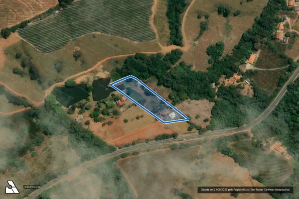 Imagem de satélite de SÍTIO LAGOINHA - SÍTIO LAGOINHA em Lavras - MG