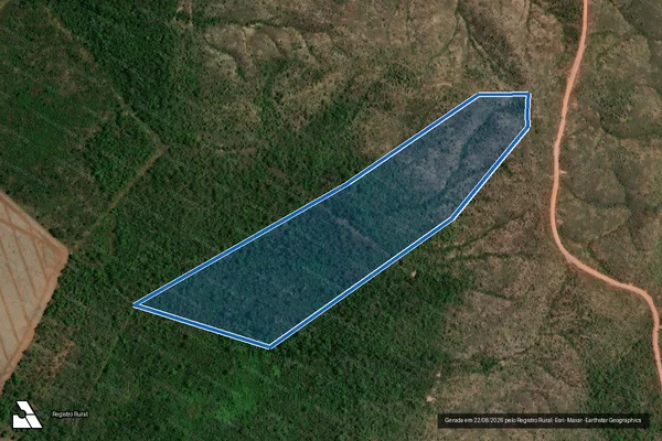 Imagem de satélite de Fazenda Salobo - 004 em Vazante - MG