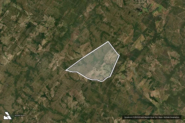 Imagem de satélite de FAZENDA ÁGUA SANTA I - Parte 1 em Nossa Senhora do Livramento - MT
