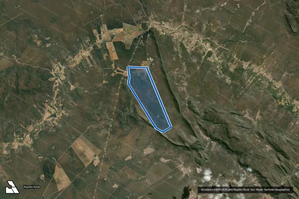 Imagem de satélite de Fazenda Cipó  - Parte 1 em Morpará - BA