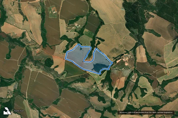 Imagem de satélite de FAZENDA DA TABOCA - FAZENDA DA TABOCA em Três Corações - MG