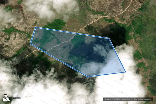 Imagem de satélite de / FAZENDA CHAVE DE OURO