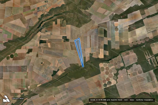 Imagem de satélite de FAZENDA TALISMÃ em São Desidério - BA
