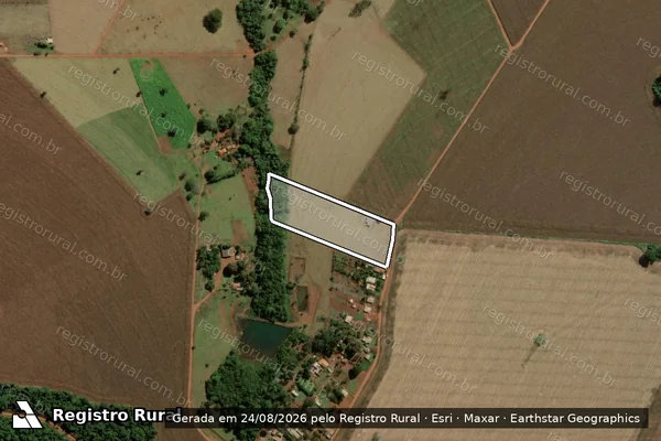 Imagem de satélite de Fazenda Boa Vista - 001 em Rio Verde - GO