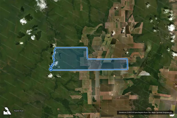 Imagem de satélite de GLEBA FEDERAL JUÍNA I - GLEBA FEDERAL JUÍNA I em Campos de Júlio - MT