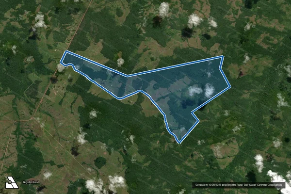 Imagem de satélite de FAZENDA TRANSMAEL I - PARCELA 01 em Viseu - PA