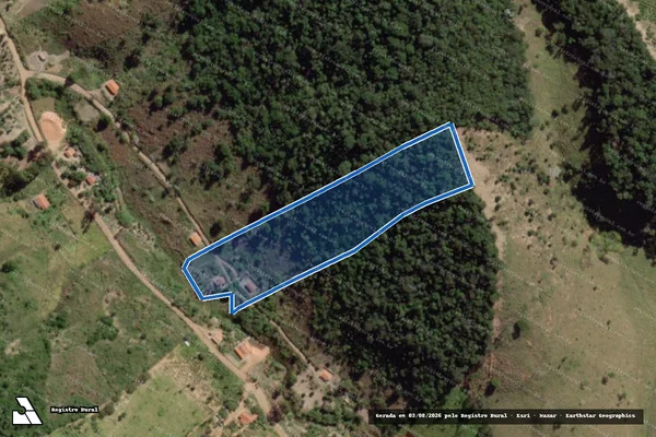 Imagem de satélite de SITIO DOS GOMES - Parte 1 em Caraí - MG