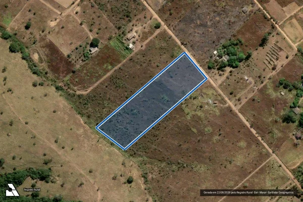 Imagem de satélite de FAZENDA MARIA TEODORA E COIVANCA - CHÁCARA 139 em Novo Gama - GO