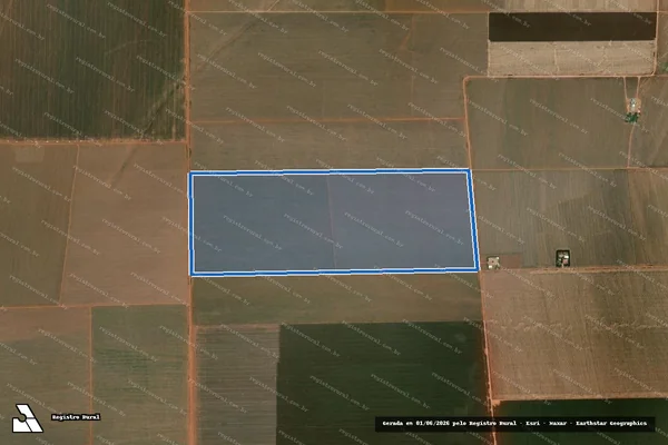 Imagem de satélite de FAZENDA SANTA IZABEL - Fazenda Santa Izabel (Parte 4) em Campos de Júlio - MT