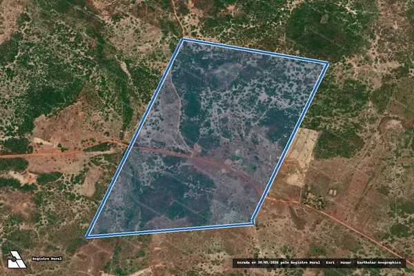 Imagem de satélite de LAGOA DO BARRO - Parte 1 em José de Freitas - PI