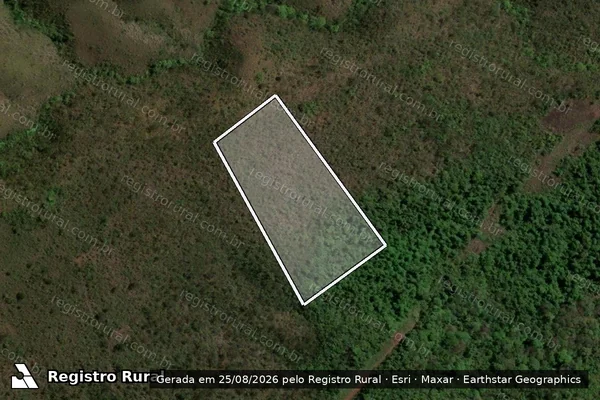 Imagem de satélite de Fazenda Cerradão ? Manga - Gleba 07 em Brumadinho - MG