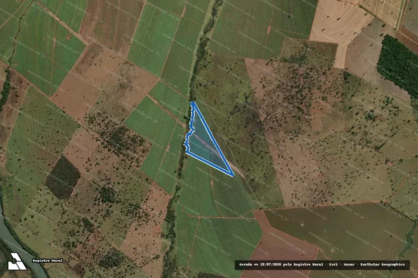 Imagem de satélite de FAZENDA MORADA DOS MACACOS - Parcela 1 em Paranaiguara - GO