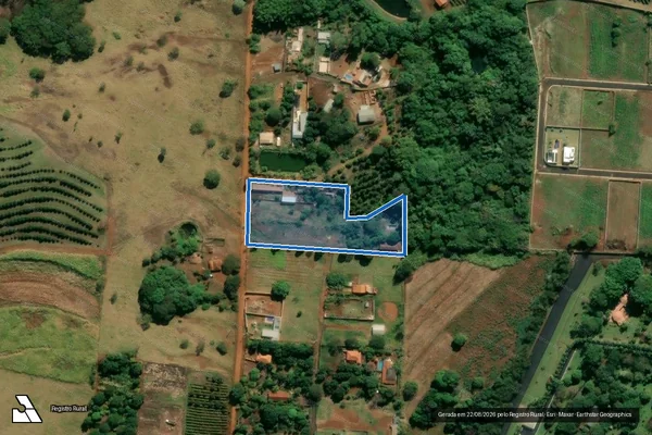 Imagem de satélite de Chácara dos Ipês ? 2 - CHACARA DOS IPÊS ? 2 em Brodowski - SP
