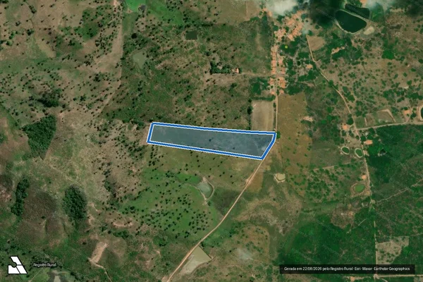 Imagem de satélite de FAZENDA SAO JOSE - PARCELA 01 em Lago da Pedra - MA