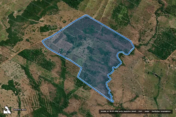 Imagem de satélite de FAZENDA SÃO JOSÉ - PARTE 1 em Governador Edison Lobão - MA
