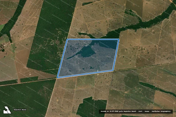 Imagem de satélite de Fazenda Vista Alegre em Barra do Bugres - MT