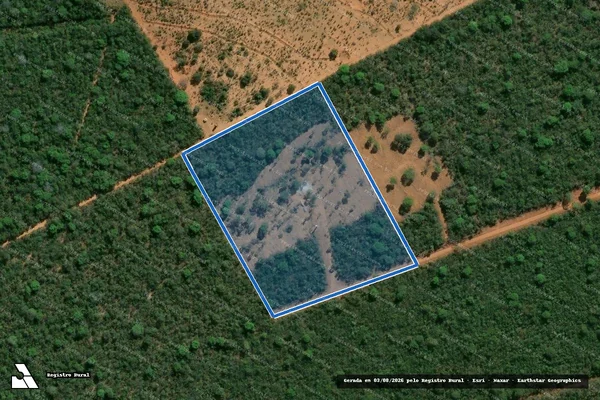 Imagem de satélite de FAZENDA MONJOLOS,LUGAR DENOMINADO CIGANO - FAZENDA CIGANO - Gleba 1 em Morada Nova de Minas - MG
