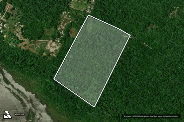 Imagem de satélite de Fazenda Araça  - Parcela 1 em Porto Seguro - BA