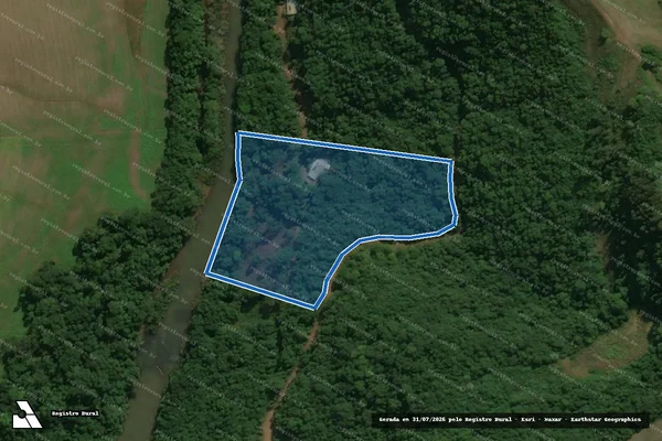 Imagem de satélite de Fazenda Gasperetto - Parte 1 em Floriano Peixoto - RS