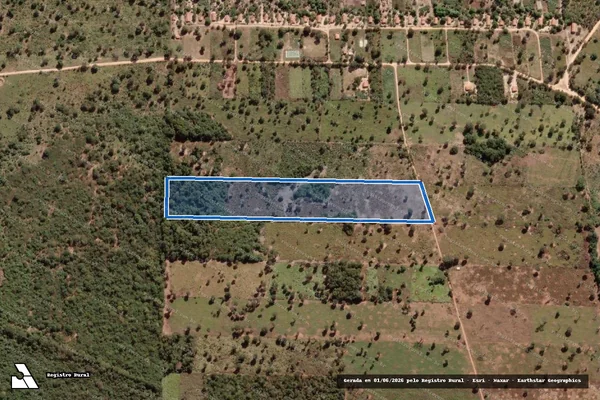 Imagem de satélite de Fazenda Canabrava - Ortencio Constantino de Almeida em Pintópolis - MG