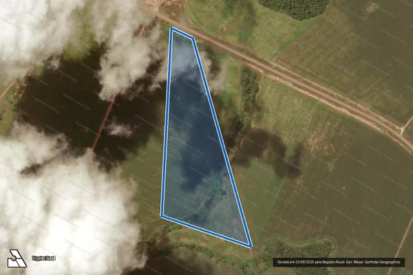Imagem de satélite de Lote n° 1.521 ? Gleba Teles Pires - Parte 1 em Terra Nova do Norte - MT