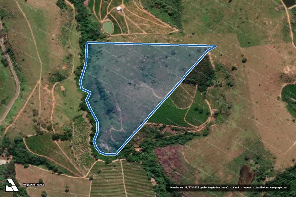 Imagem de satélite de Sitio Queiroz - REMANESCENTE em Marilândia - ES