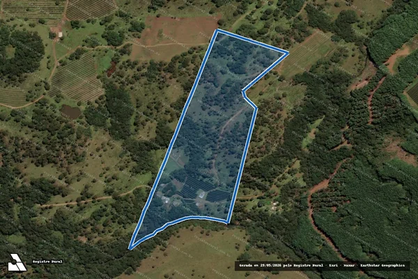 Imagem de satélite de FAZENDA ALECRIM 1 - FAZ ALECRIM1 em São Joaquim - SC