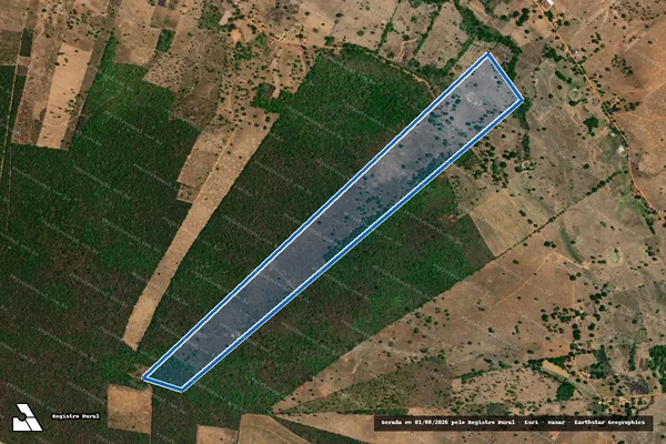 Imagem de satélite de FAZENDA VAZANTE - FAZENDA VAZANTE 03 em Formosa do Rio Preto - BA
