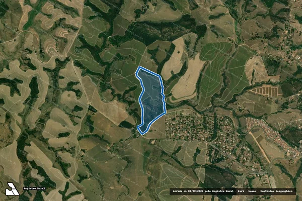 Imagem de satélite de FAZENDA AGRÍCOLA E PASTORIL FAZENDÃO em São Pedro - SP