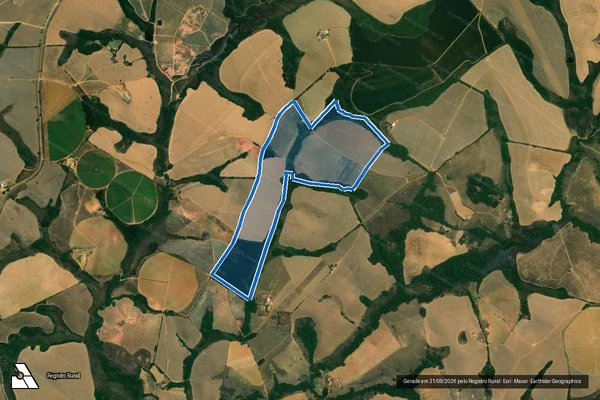 Imagem de satélite de PINHÃO - Parte 1 em São João del Rei - MG