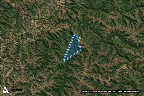 Imagem de satélite de Uma Gleba de Terras Denominada nº 23, Loteamento Denominado ?Rio do Sal?, Lote 2 - Gleba 1 em Padre Bernardo - GO