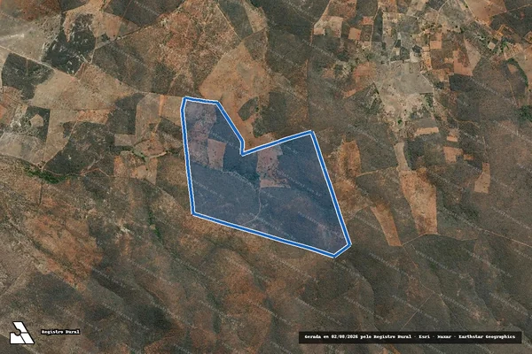 Imagem de satélite de Fazenda Raio de Sol II - Gleba 1 em Brumado - BA