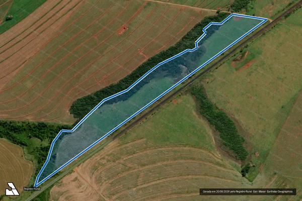Imagem de satélite de FAZENDA SANTA RITA - GLEBA C em Naviraí - MS