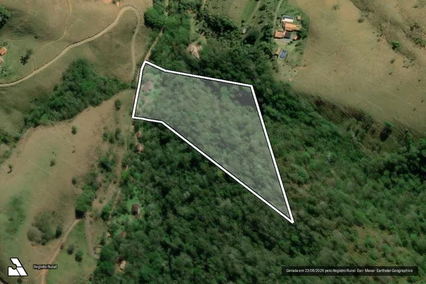 Imagem de satélite de Fazenda Pouso Frio - Parte 3 em São José dos Campos - SP